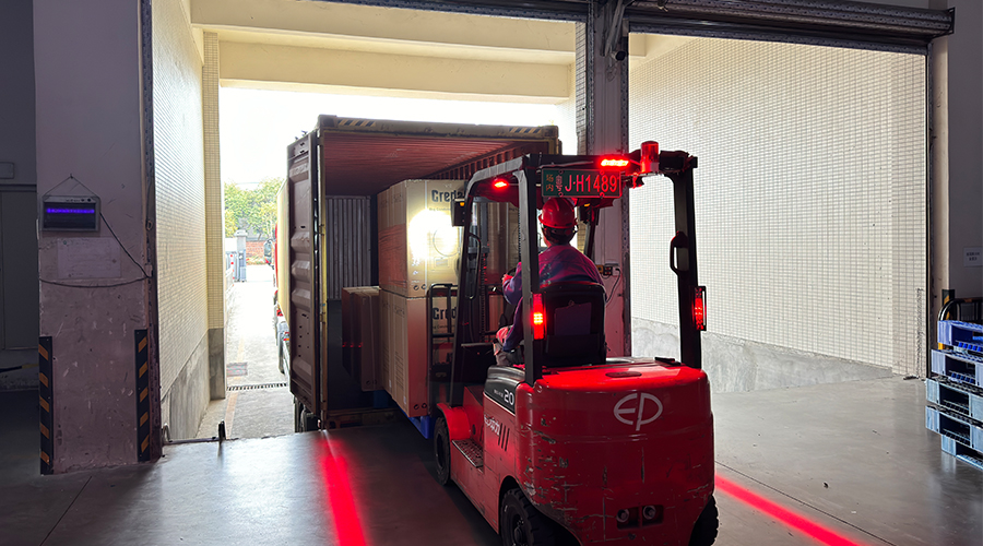 衣物烘干機(jī)出貨英國，開啟合作新篇