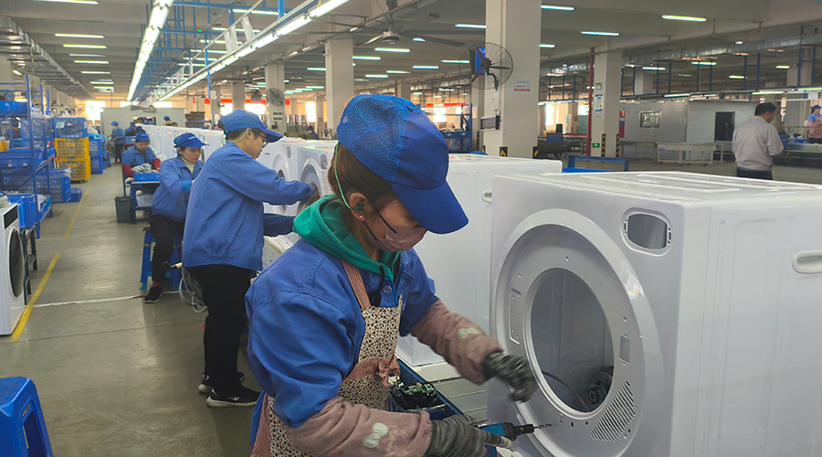 滾筒干衣機(jī)工廠(chǎng)