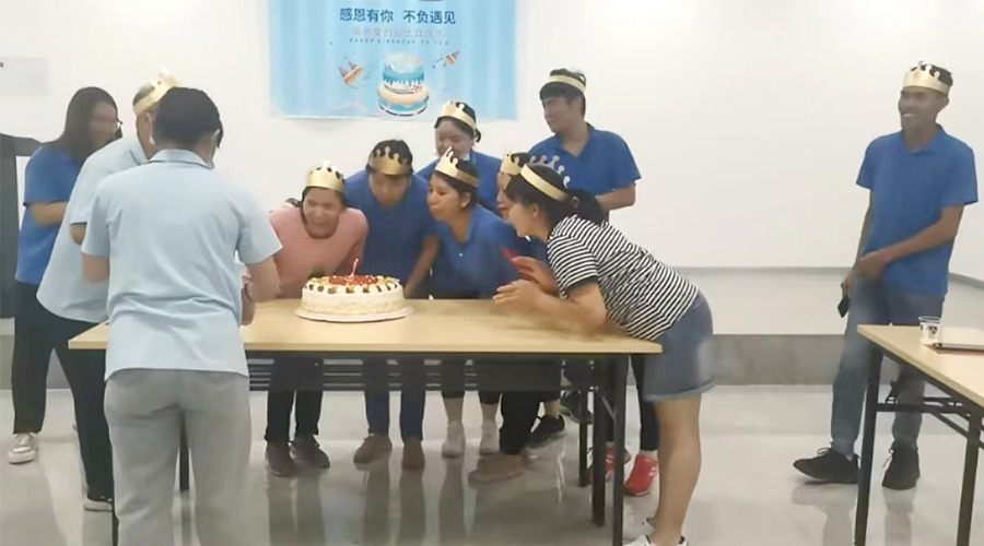 金環(huán)電器6月份員工生日會(huì)  美好如約而至！