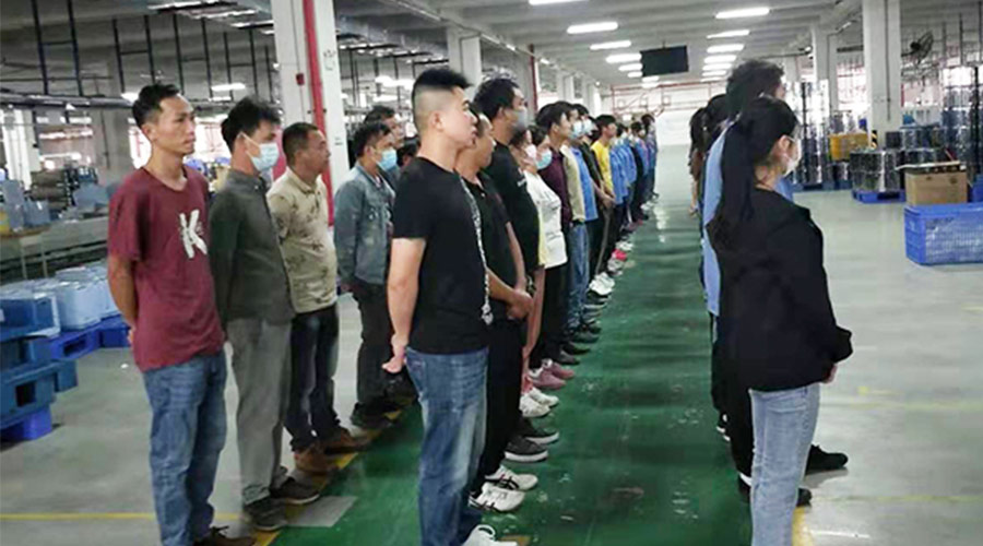 二十大寄語青年！金環(huán)電器開展關于二十大會議精神學習