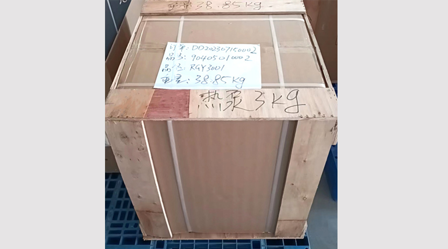 吸引客戶關(guān)注！金環(huán)電器熱泵滾筒干衣機(jī)小樣出貨國外