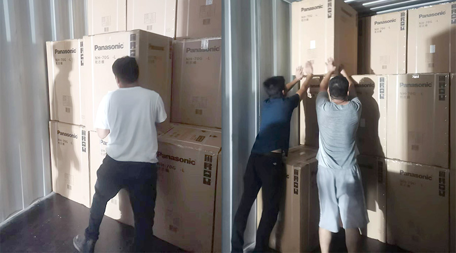 出貨速度！金環(huán)電器順利完成松下客戶的衣物烘干機(jī)出貨