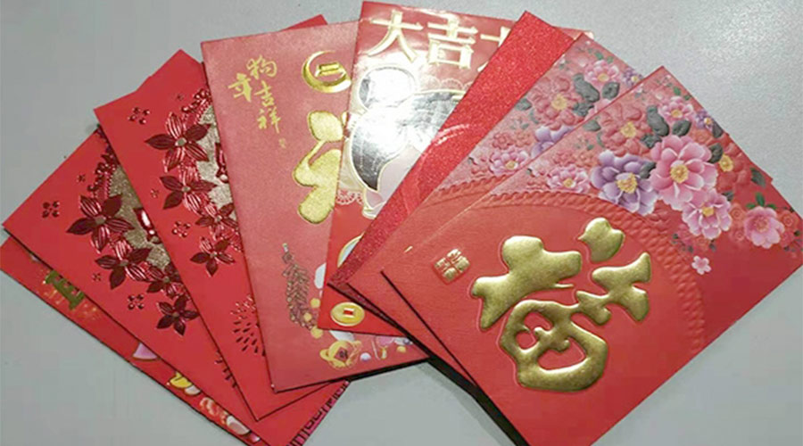 開工好彩頭！金環(huán)電器銷售部為員工派發(fā)開工紅包！