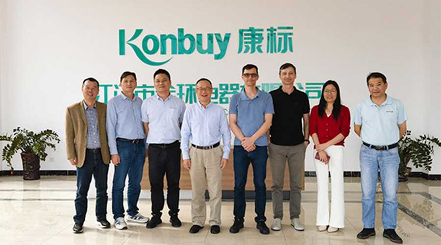 新項(xiàng)目對(duì)接！客戶伊萊克斯親臨金環(huán)電器參觀指導(dǎo)